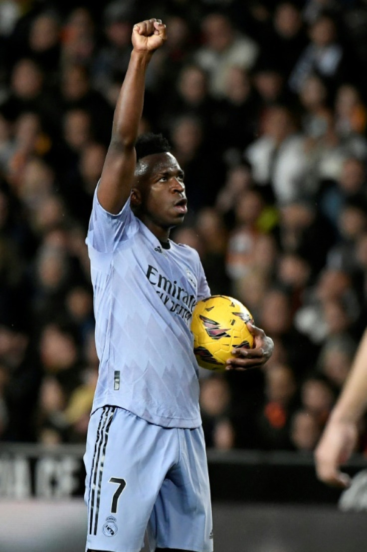 In October, Vinicius received the Socrates Prize for charitable work at the Ballon d'Or annual football awards