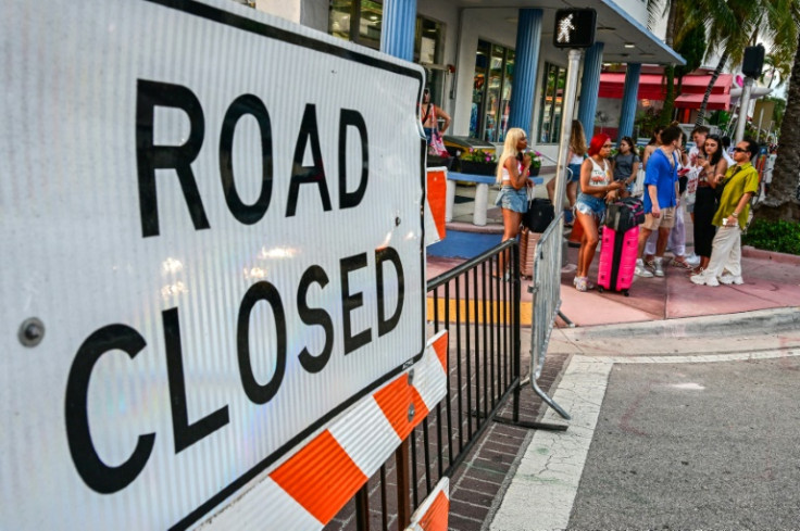 The City of Miami Beach closed the streets in South Beach during this Spring Break weekend on March 8, 2024