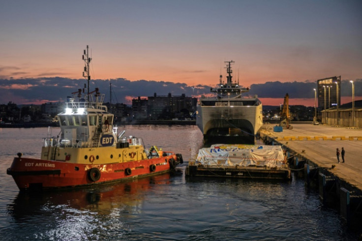 The Open Arms vessel carrying humanitarian aid is en route from Cyprus to the Gaza Strip