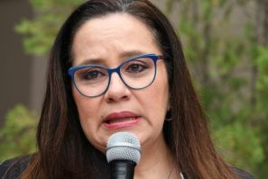 Ana Garcia, wife of a former Honduran leader convicted for drug trafficking, announced she will run for president
