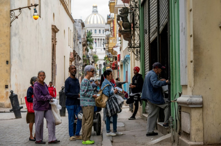 According to official estimates, the Cuban economy shrank by two percent in 2023