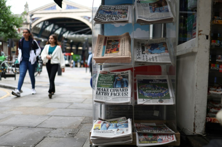 The UK government is seeking a ban on foreign state ownership of British newspapers