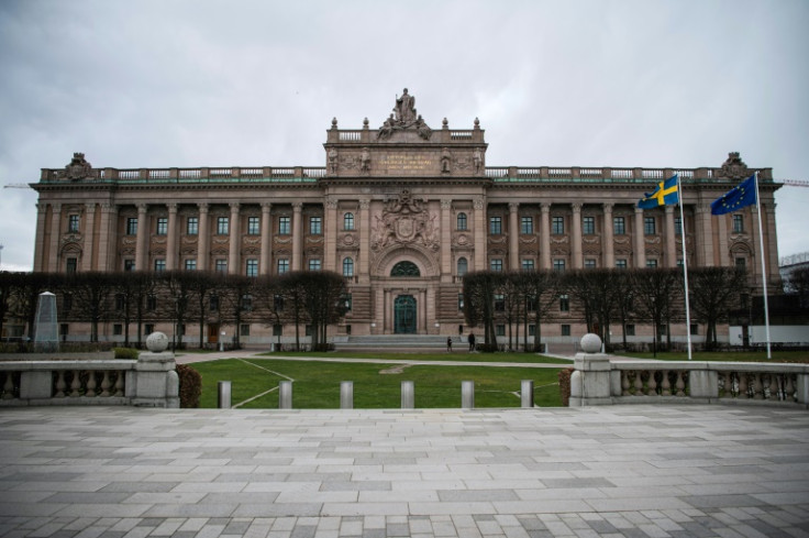 Two Afghans allegedly made 'concrete preparations' foor an attack around the Swedish parliament