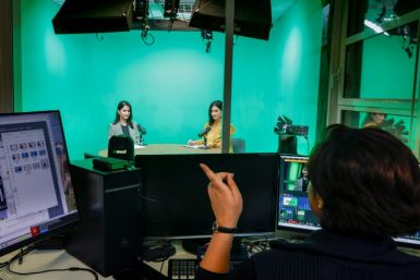 Begum TV is beaming educational programmes and a little light relief to women stuck at home in Afghanistan