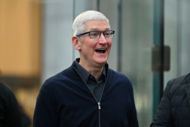 Tim Cook is in Shanghai for the opening of a new flagship store in the finance hub