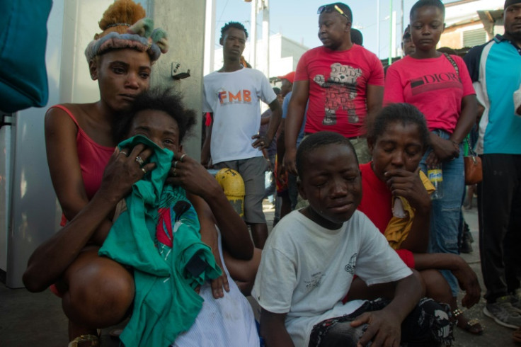 Shock and sadness after about a dozen people were killed in the street by gang members in Pétionville, Port-au-Prince, Haiti, March 18, 2024