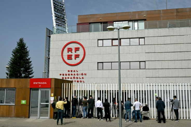 The Spanish football federation's headquarters at Las Rozas was searched by police as part of a corruption investigation