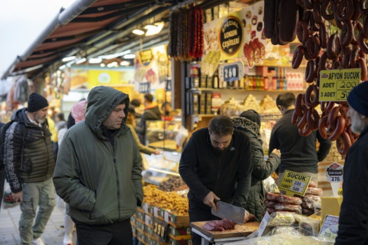 Many Turks have had to give up meal as prices have soared