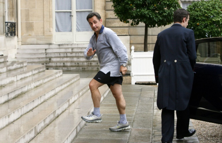 Former French president Nicolas Sarkozy liked to be portrayed jogging or cycling