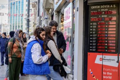 Turkish cental bank's monetary policy committee decides to raise the policy rate from 45 percent to 50 percent, with a statement citing 'the deterioration in the inflation outlook'