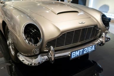Luxury car brand Aston Martin was beloved by fictional British spy James Bond