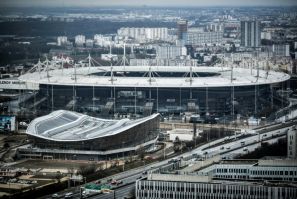 Stade de France and the (smaller) Olympic Aquatic Centre, which has been built for the Paris Games