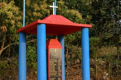 A memorial for the victims of the 2008 mob rampage that left at least 101 people dead India's eastern state of Odisha