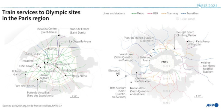 Attacks could include those designed to 'disrupt the opening ceremony or cause problems on public transport' said Strubel