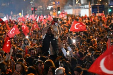 Tens of thousands turned out to celebrate in Istanbul