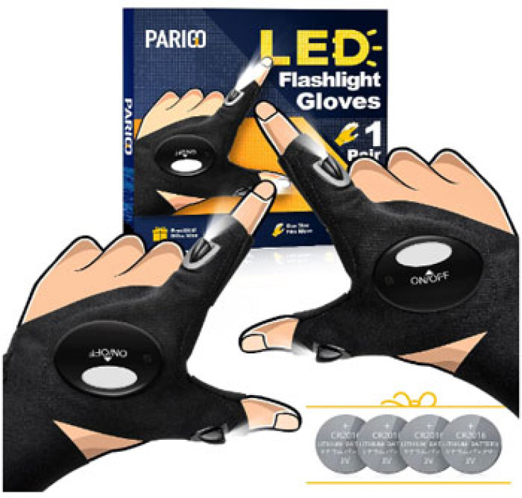 PARIGO LED Flashlight Gloves 