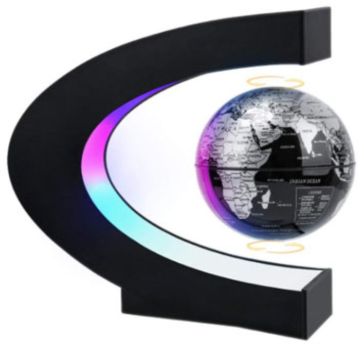 Magnetic Levitating Globe with LED Light 