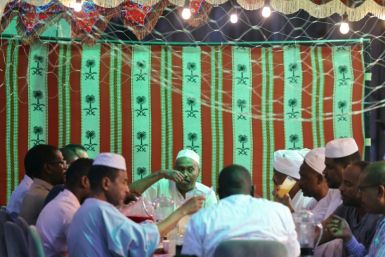 Saudi Arabia's Sudanese community gather in Riyadh to eat, pray and console each other about the conflict ravaging their country