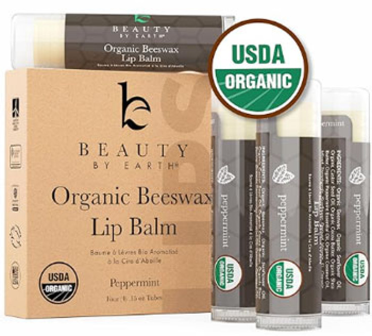 Beauty by Earth Organic Lip Balm Peppermint 