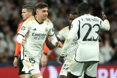 Real Madrid midfielder Fede Valverde smashed home against Manchester City to level at 3-3