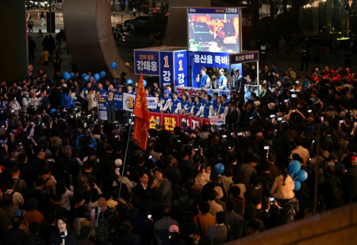 A former factory worker who played up his rags-to-riches tale to rise to the top of Korean politics, Lee lost the 2022 presidential election to arch-rival Yoon by the narrowest margin in the country's history