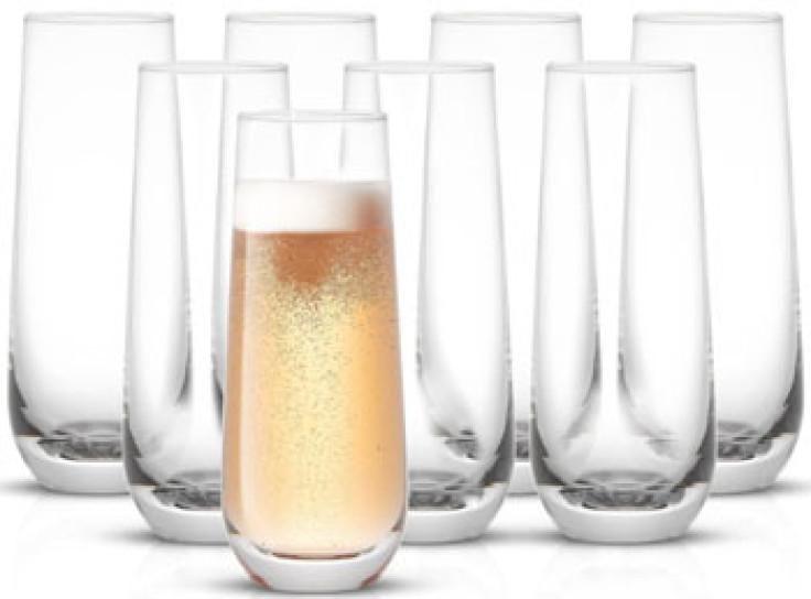 Joyjolt Stemless Flutes