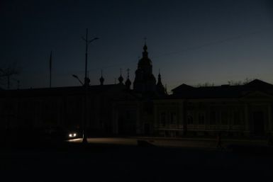 A blackout in Kharkiv following Russian attacks on the city's energy infrastructure