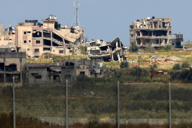 Buildings in northern Gaza destroyed during six months of fighting and relentless bombardment