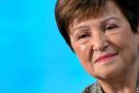 International Monetary Fund managing director Kristalina Georgieva said global growth is expected to be 'marginally stronger' than the IMF previously predicted