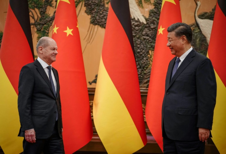 Scholz's first visit to China in November 2022 took place under intense scrutiny