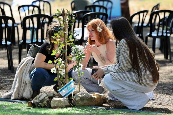 Relatives of the victims and other supporters have visited the site to pay their respects