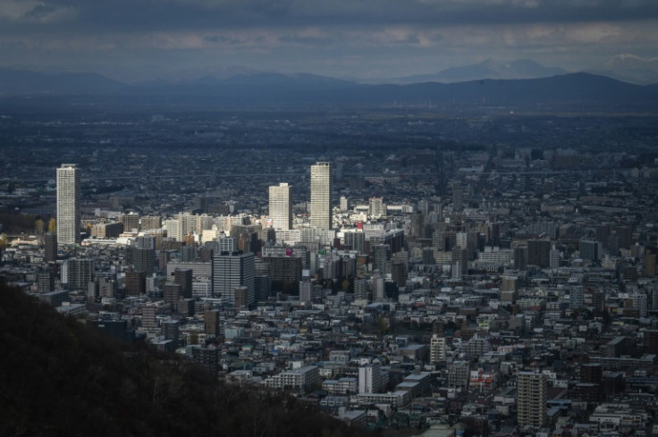 Sapporo, pictured here in November 2022, has seen its earliest 'summer's day' on record