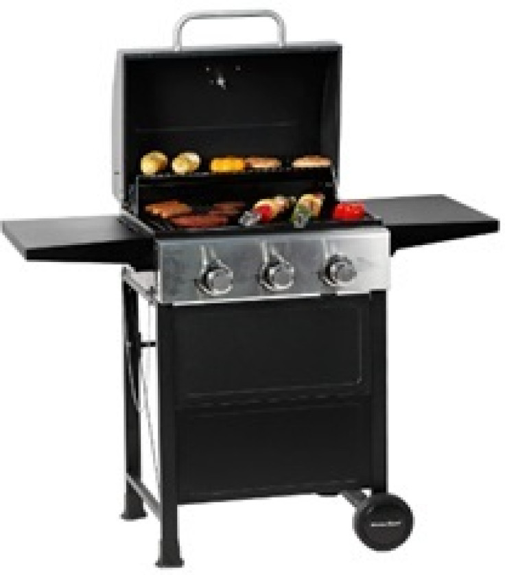 MASTER COOK 3 Burner BBQ Propane Gas Grill