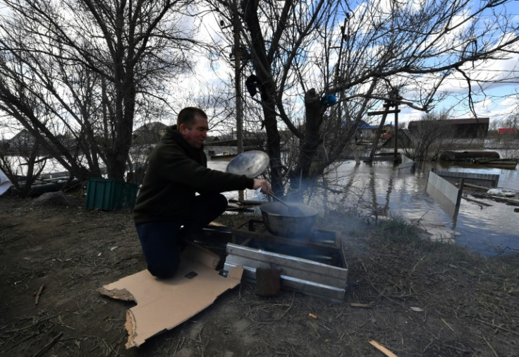 Floods in Russia have forced thousands to flee their homes