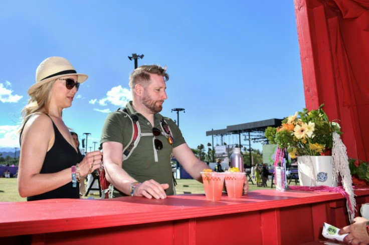 Deborah and Piotr Biegaj have been coming to Coachella for years, but recently decided the festival was more fun when they drank less