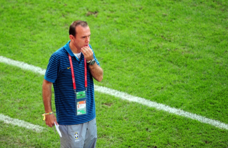 Former Santos and Brazilian women's national team coach Kleiton Lima, pictured during the 2011 World Cup quarter-finals