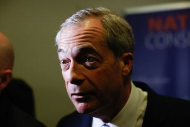 British eurosceptic populist Nigel Farage said the move to ban the 'NatCon' conference in Brussels was 'monstrous'