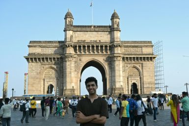 Student Abhishek Dhotre praised India's breakneck economic growth under Modi's government