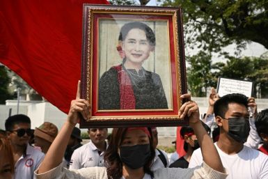 Myanmar's ousted leader Aung San Suu Kyi is serving a 27-year sentence imposed by a junta court