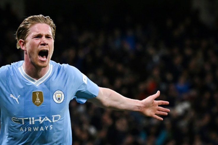 Kevin De Bruyne levels for Manchester City