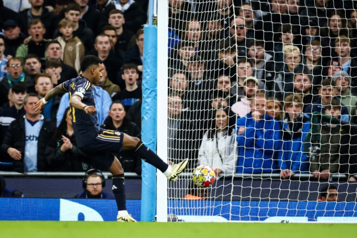 Rodrygo fires Real Madrid into an early lead at the Etihad