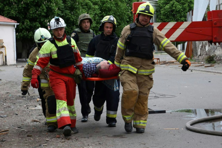 Ukraine said at least eight people were killed in overnight Russian strikes