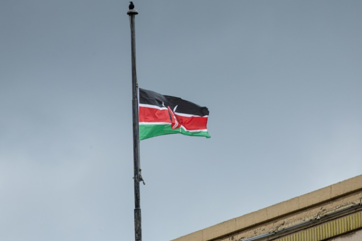 Flags flew at half-mast from official buildings following the crash -- reportedly the fifth involving a Kenyan military copter in the past year