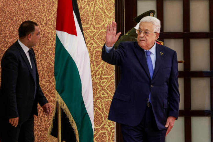 Palestinian Authority President Mahmud Abbas on March 31, 2024 in Ramallah, in the occupied West Bank