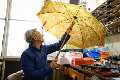 'I believe I can repair 98 percent of all the umbrellas I get,' says Slovenian Marija Lah