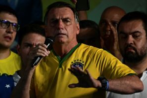 Brazil's ex-president Jair Bolsonaro is set to rally supporters in Rio de Janeiro Sunday in defense of freedom of expression, which he says is under threat in the country