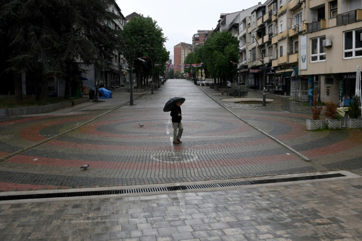 Voters were few and far between hours after polling stations opened in four Kosovo towns