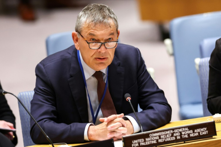 Philippe Lazzarini revealed the United Nations Relief and Works Agency (UNRWA) had been able to partly offset a funding shortfall by raising $100 million from online donations since the Israel-Hamas conflict broke out last October