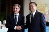 US Secretary of State Antony Blinken met with Shanghai Party Secretary Chen Jining