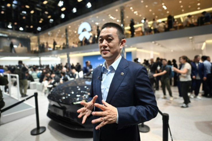 William Li from Nio said he hoped tariffs would not be introduced